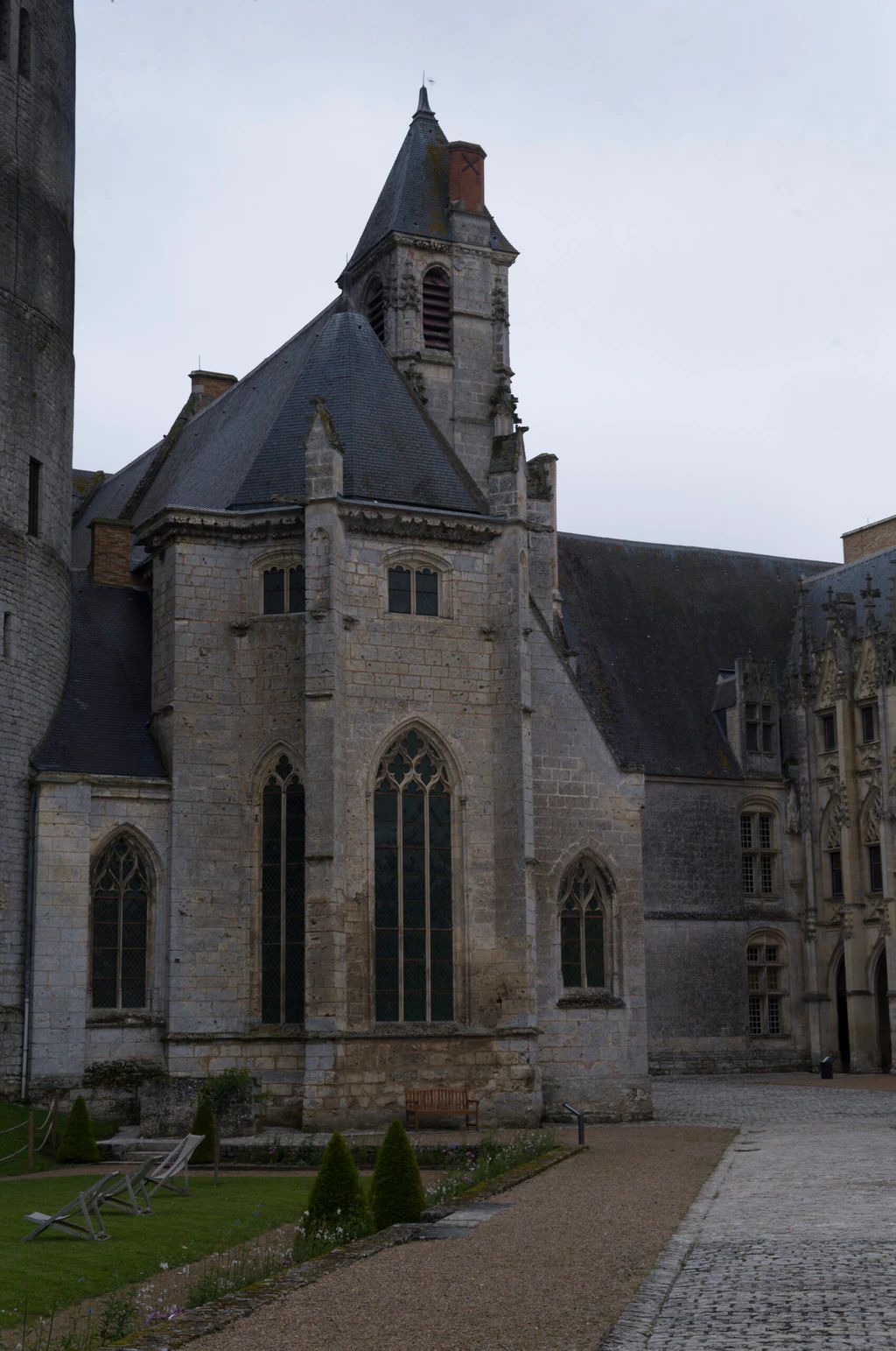 Chateau vu de l'extérieur