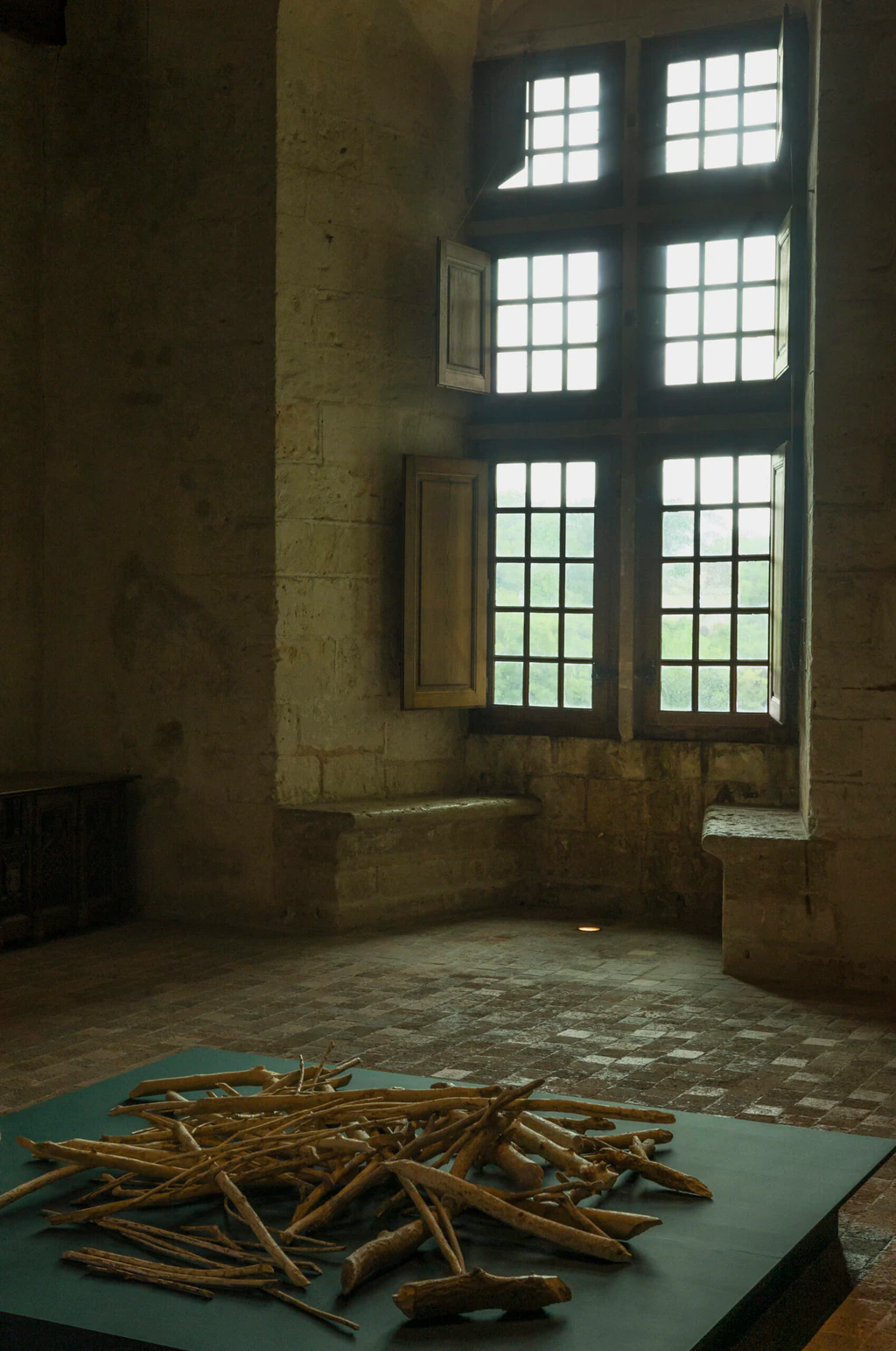 Intérieur d'un château