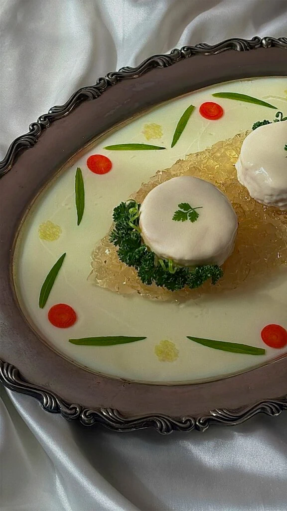 Plat de ballotine de volaille