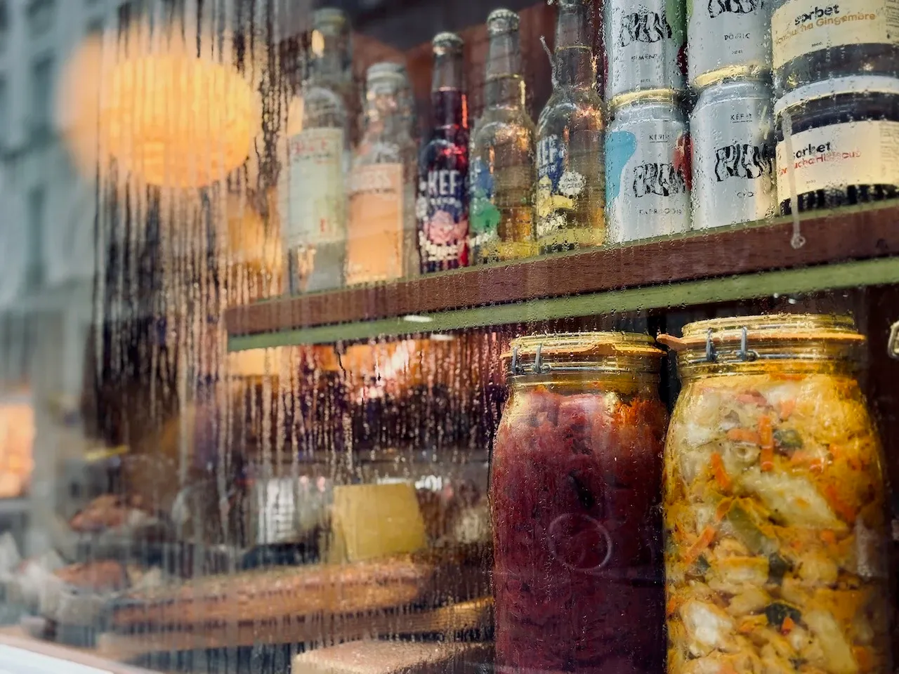 Bocaux fermentation kimchi