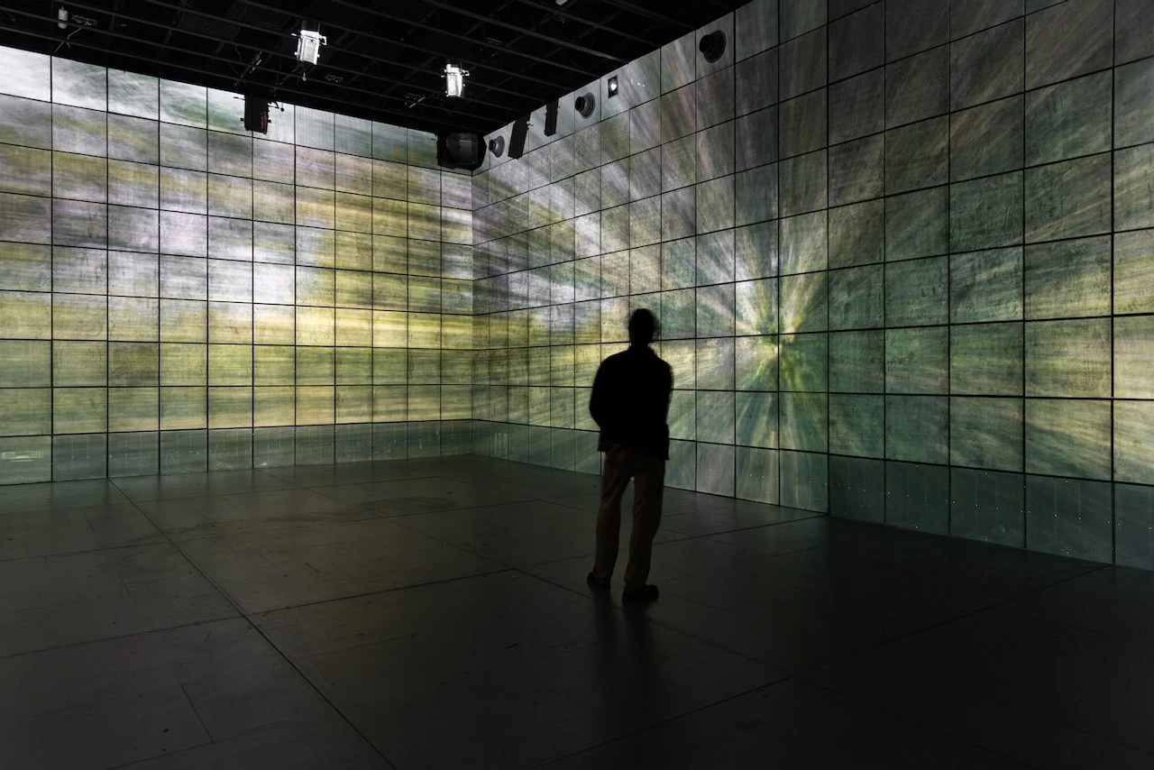 Salle immersive lors du festival Anticipation