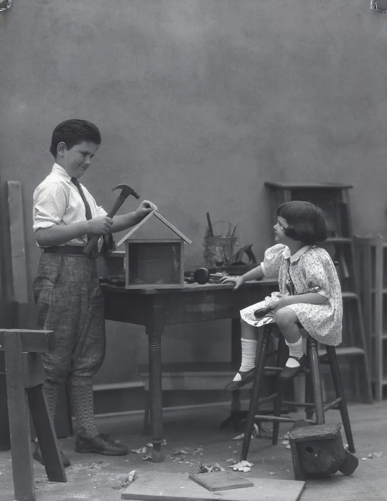 Enfants travaux manuels