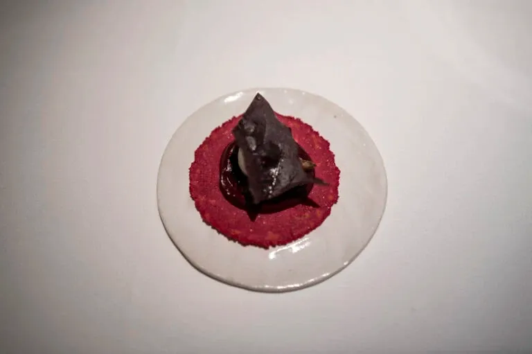 Création culinaire à partir de la betterave du restaurant Osip